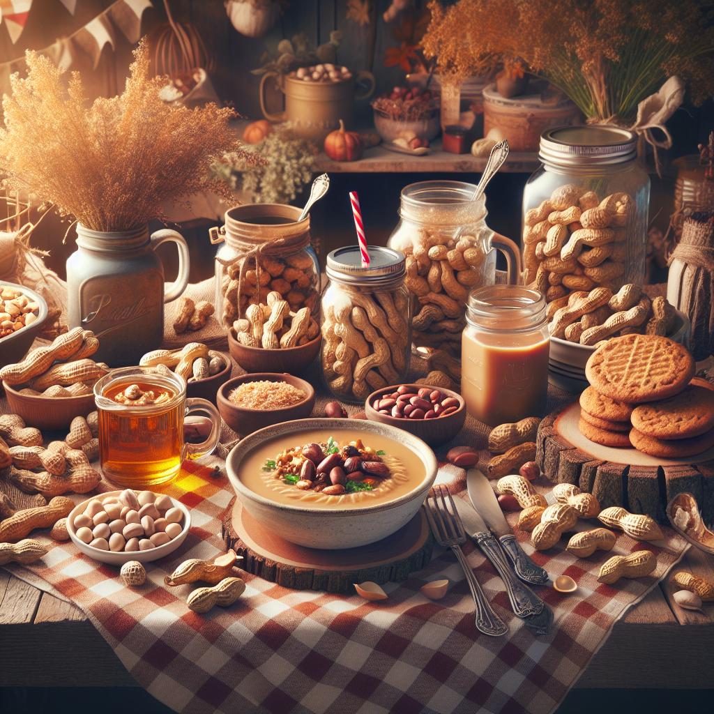 Southern-themed Peanut Feast.