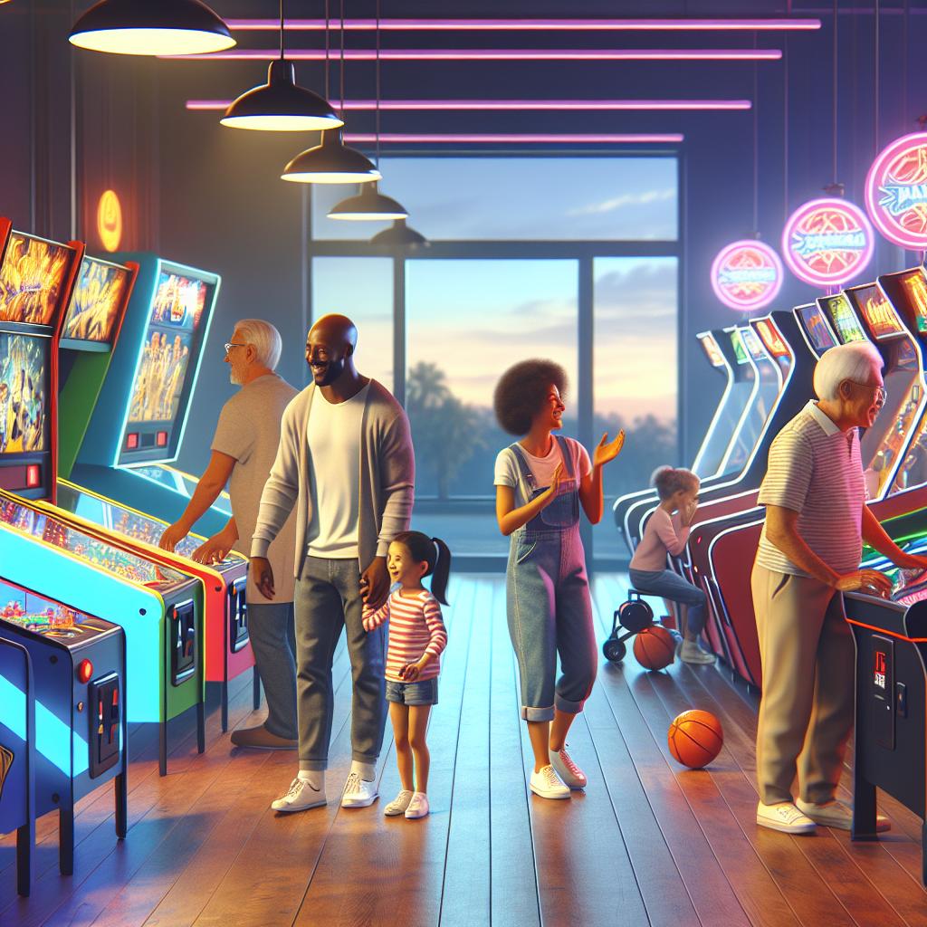 Arcade fun for families.