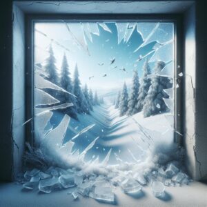 "Broken window, frozen assets"