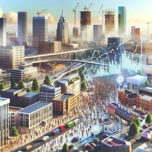 Birmingham economic growth concept.