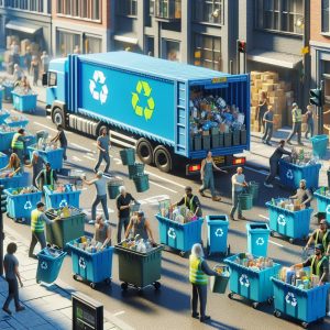 "Birmingham recycling cart distribution"