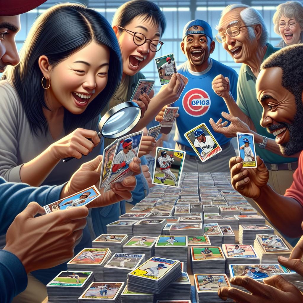 Baseball Card Excitement