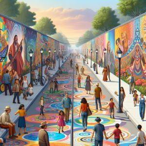 Colorful Mural Trail