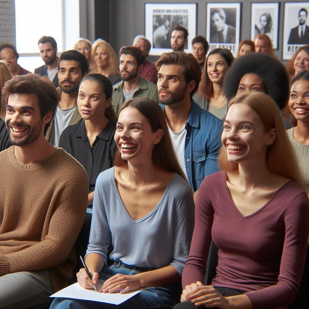 Casting call excitement