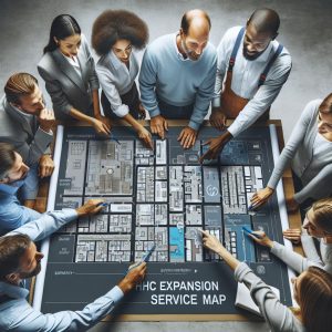 HVAC expansion service map