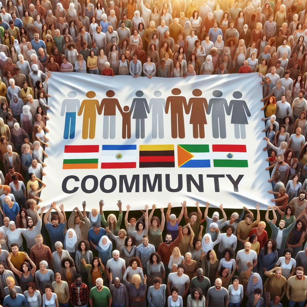 Community unity banner