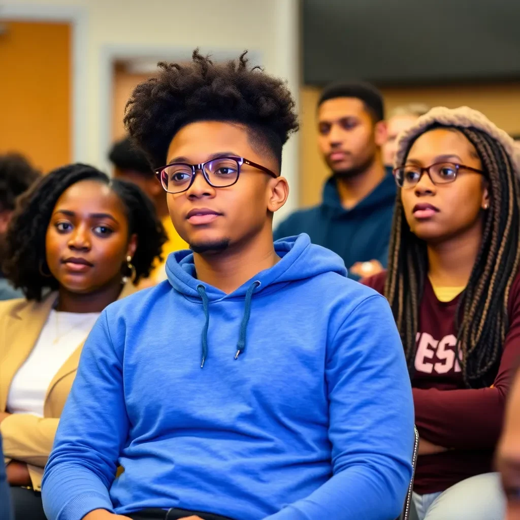 Birmingham Students Participate in Anti-Violence Panel with Doug E. Fresh