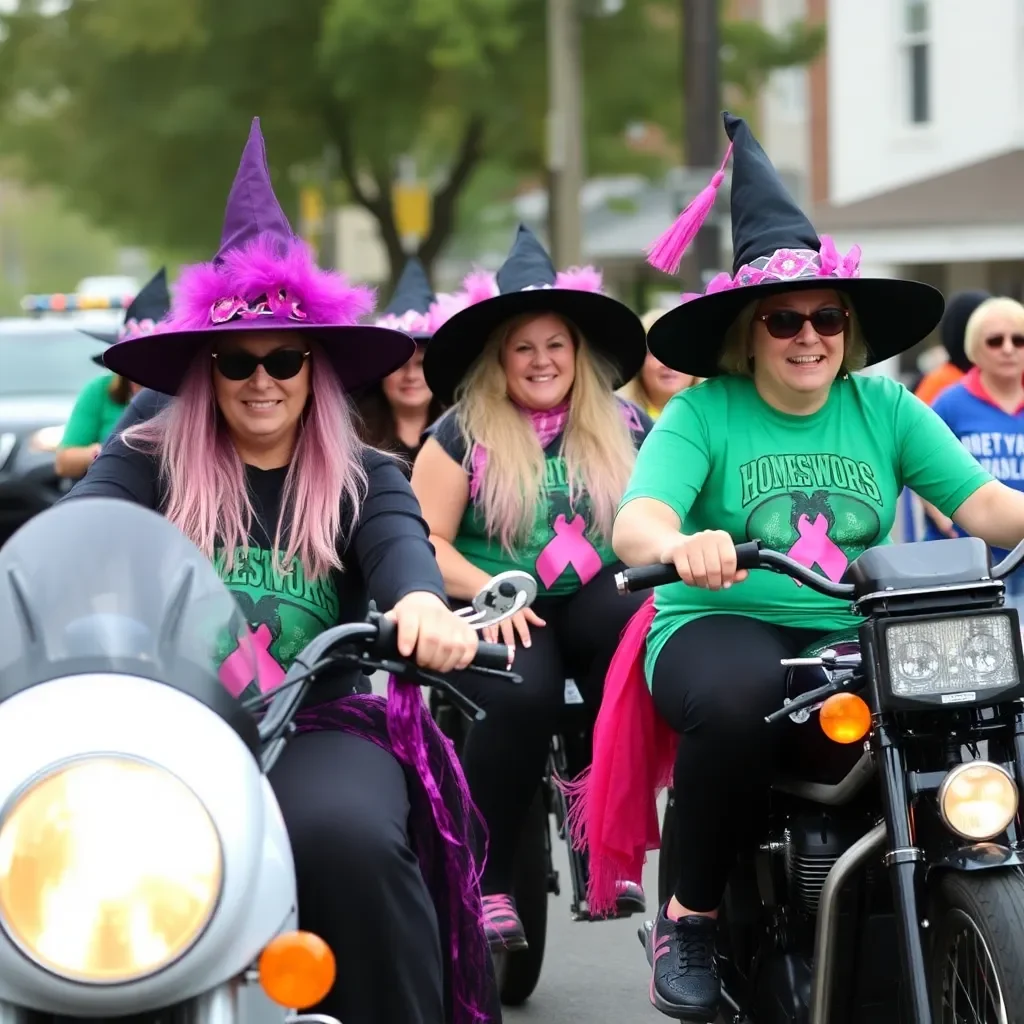 Homewood Witches Ride Fosters Community Unity and Boosts Cancer Research Efforts