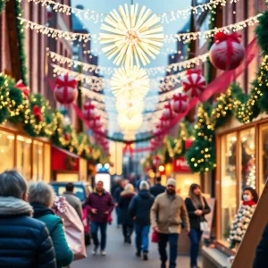 Christmas Village Festival Sparks Holiday Shopping Excitement in Birmingham