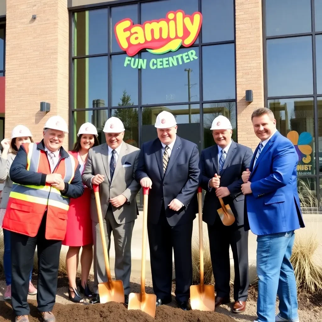 Birmingham Celebrates Groundbreaking for New Family Fun Center in West End