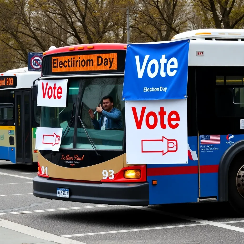 Birmingham Offers Free Bus Service to Voters on Election Day