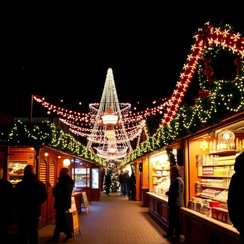 Birmingham's Christmas Village Festival Celebrates Holiday Spirit with 700 Vendors and Joyful Traditions