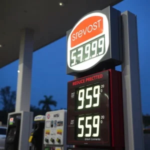 Gas Prices in Birmingham Drop by 6.9 Cents, Averages Now at $2.69 per Gallon