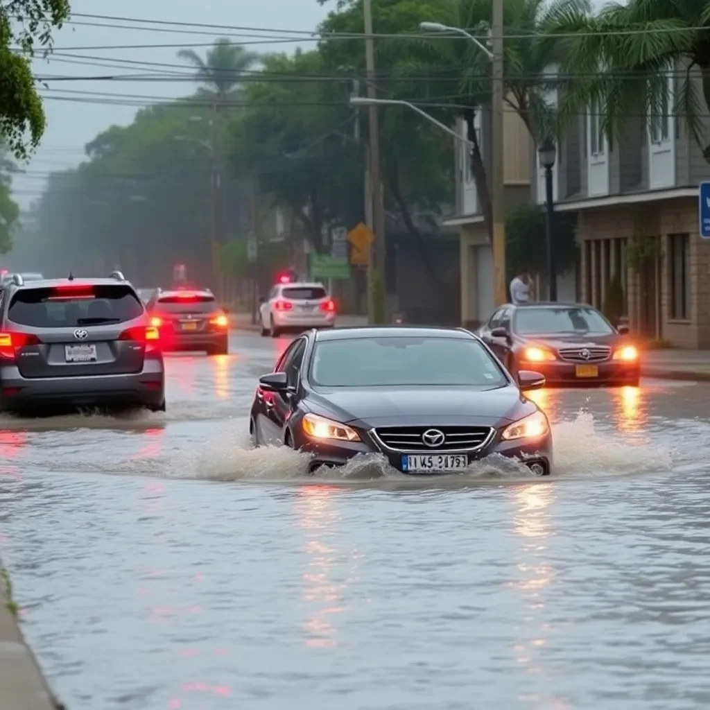 Heavy Rain Causes Significant Flooding Across Birmingham