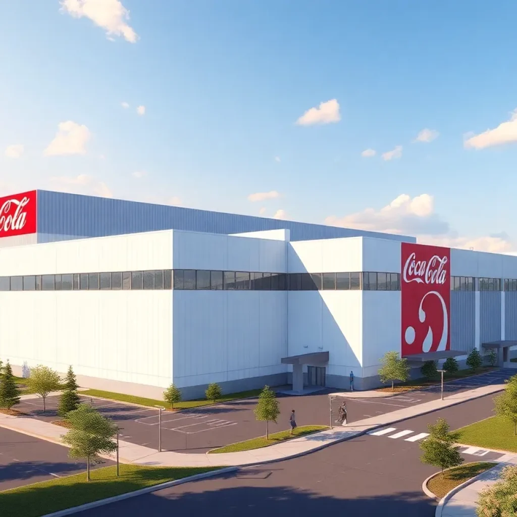 New Coca-Cola bottling facility in Birmingham, Alabama