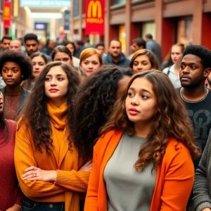 Actors auditioning during a casting call in Birmingham