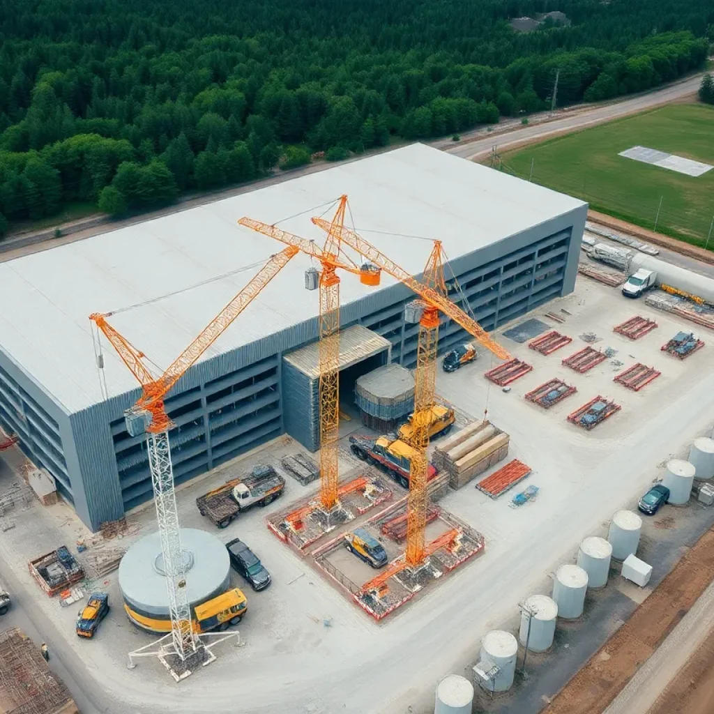 Port Alabama Industrial Center Construction