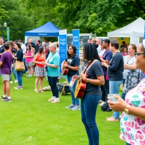 Community engagement event in Birmingham showcasing cultural activities and diversity